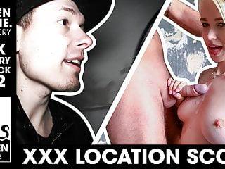 Blonder Teenie wird in den Mund gespritzt