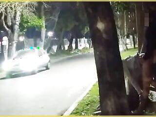 Sex in der Öffentlichkeit während wir gefilmt werden